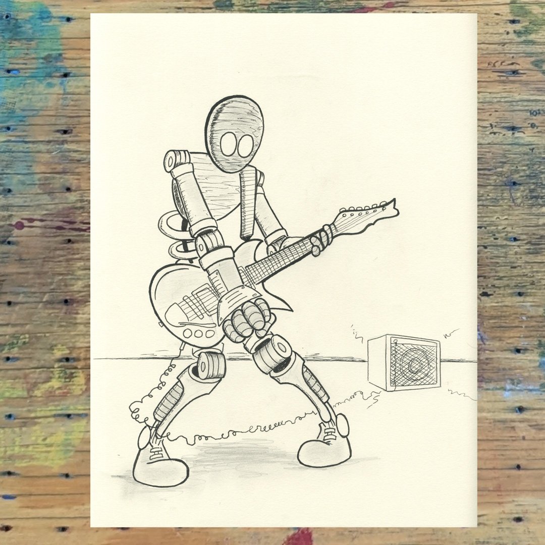 Guitar Playing Robot
