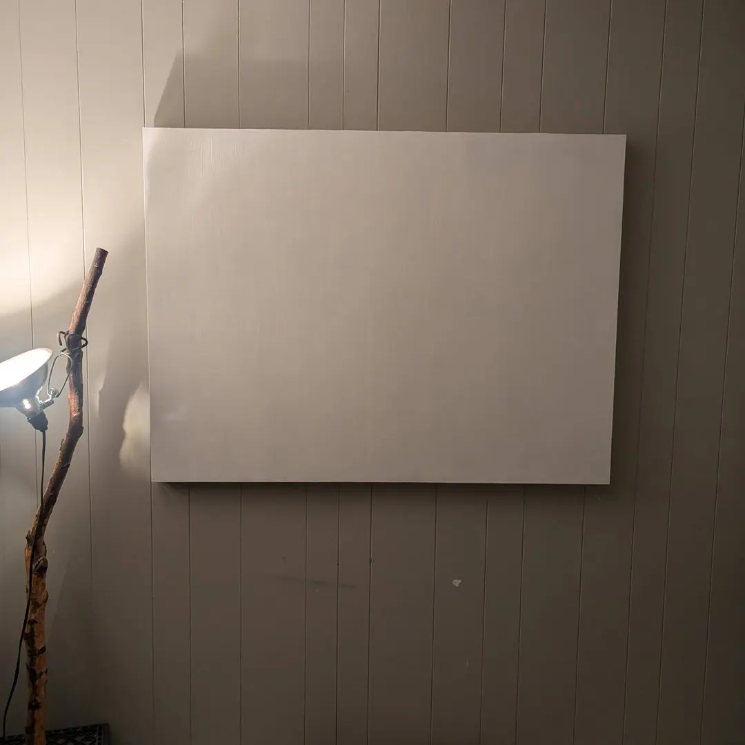 3 x 4 foot coated panel for painting